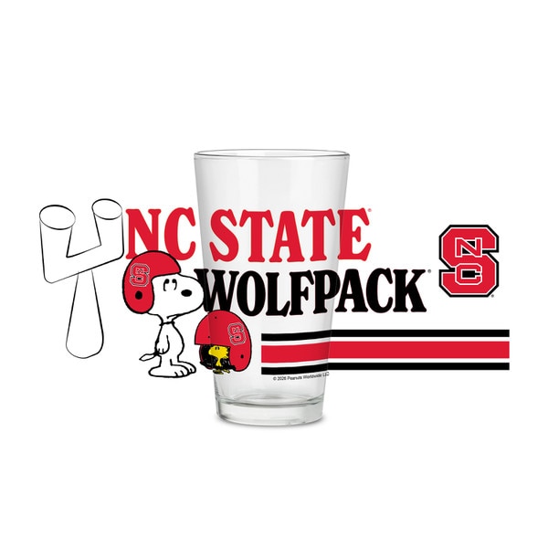 Peanuts 16oz. Pint Glass